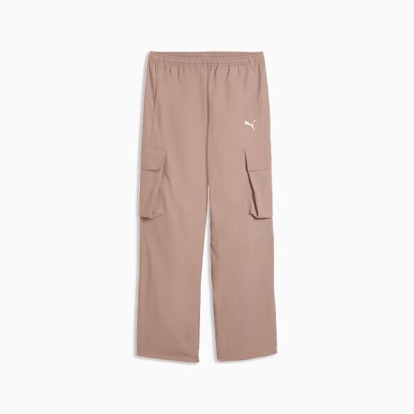 Luminous Cloud T7 Big Kids' Relaxed Cargo Pants - Sandstone - product view