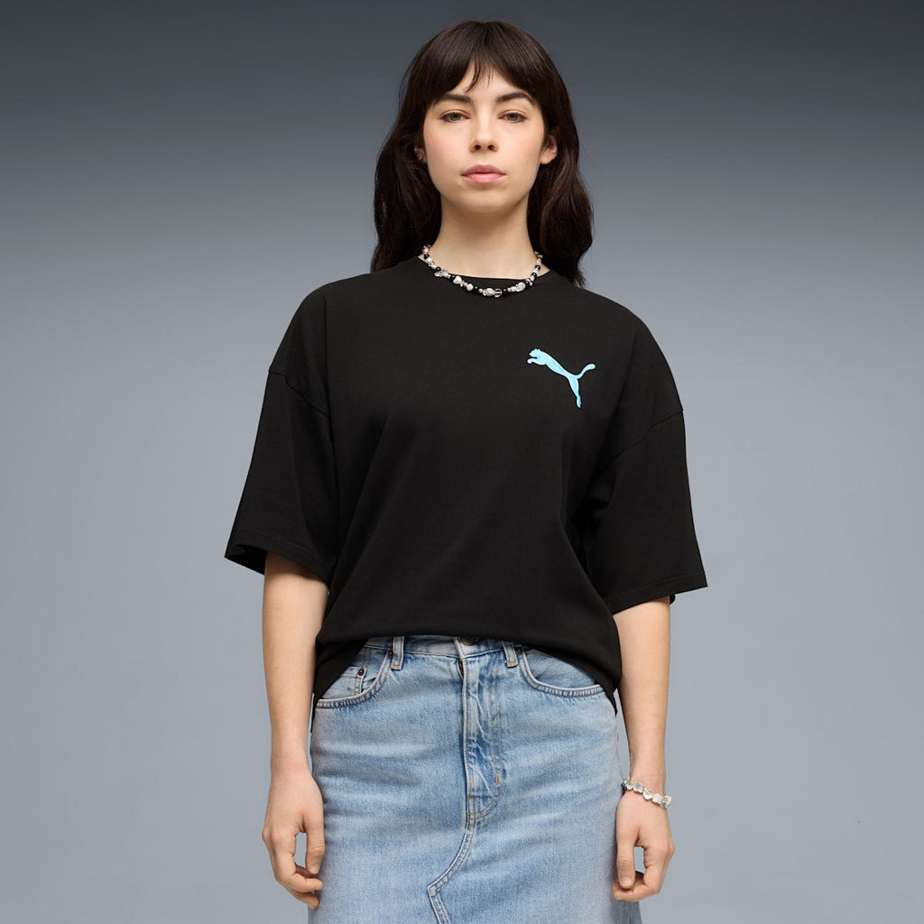 Graphics Bubble Oversized Tee Women - PUMA Black model image
