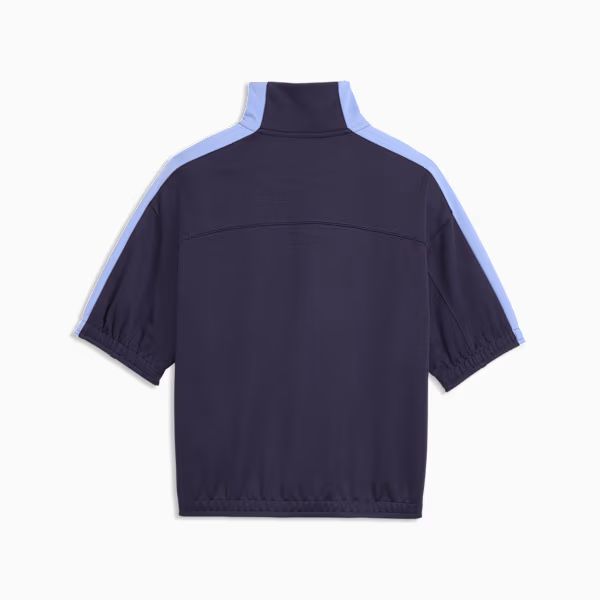 T7 Short Sleeve Full-Zip Jacket Deep Plum alternate view