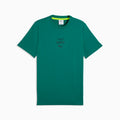 PUMA x ASTON MARTIN ARAMCO F1® TEAM Essentials Tee Men, Green, front view