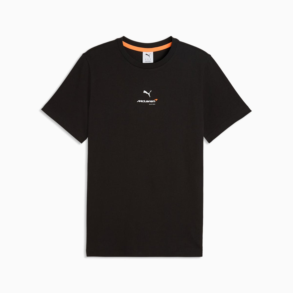 McLAREN RACING Small Logo Tee Men - PUMA Black - front