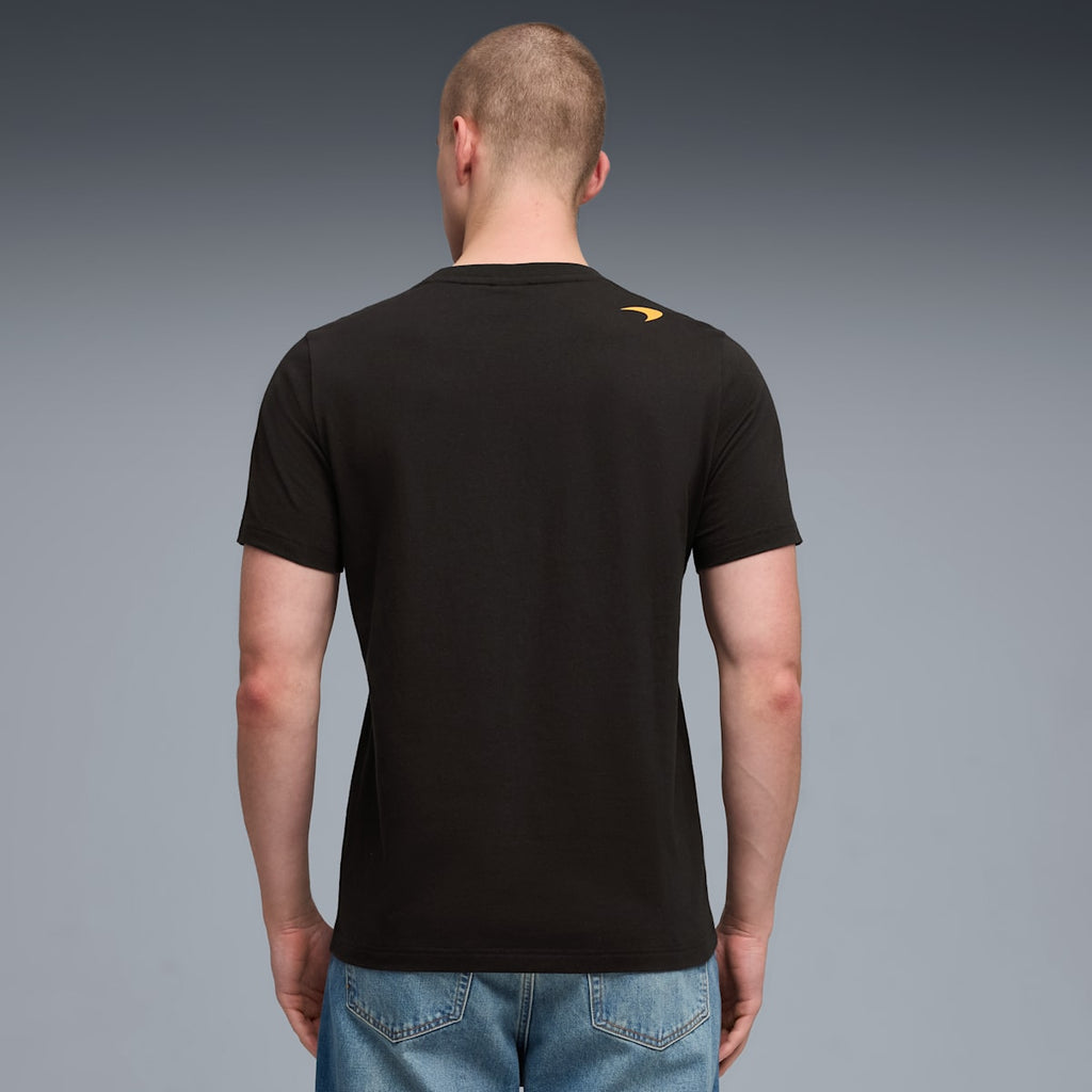 McLAREN RACING Small Logo Tee Men - PUMA Black - model-side