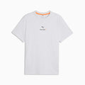 McLAREN RACING Small Logo Tee Men - White Glow Heather - front