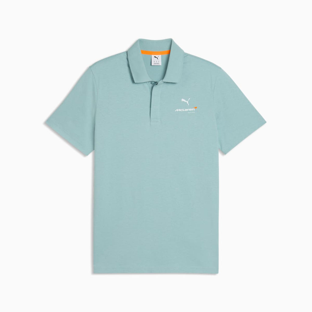 McLAREN RACING Small Logo Polo Men - Seafoam - front