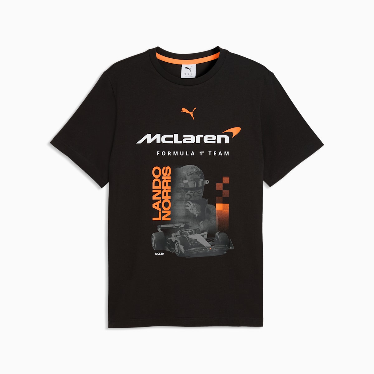 McLAREN MASTERCARD F1 TEAM Replica Norris Tee Men - PUMA Black - front