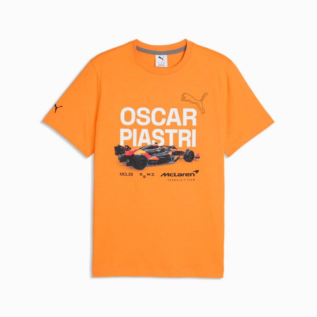 McLAREN MASTERCARD F1 TEAM Replica Piastri Tee Men - Papaya - front