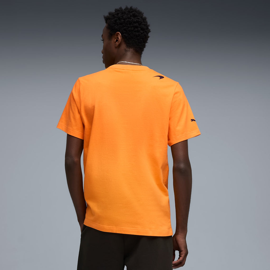 McLAREN MASTERCARD F1 TEAM Replica Piastri Tee Men - Papaya - model-side