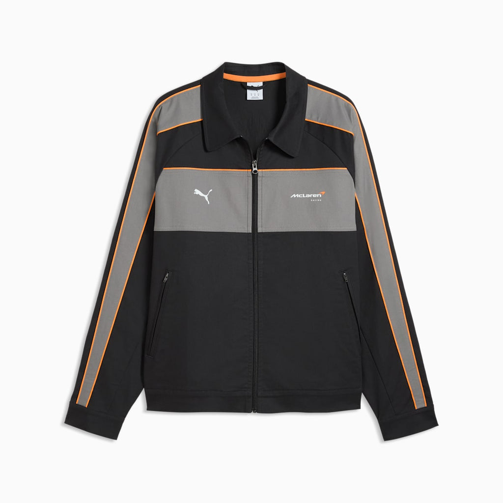 McLAREN RACING Coach T7 Jacket Men - Titan Black - front