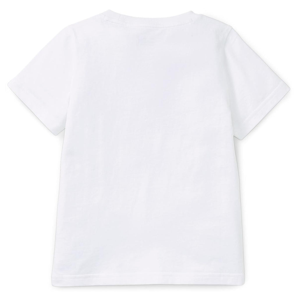 SMALL WORLD Prime Tee Kids - PUMA White model image