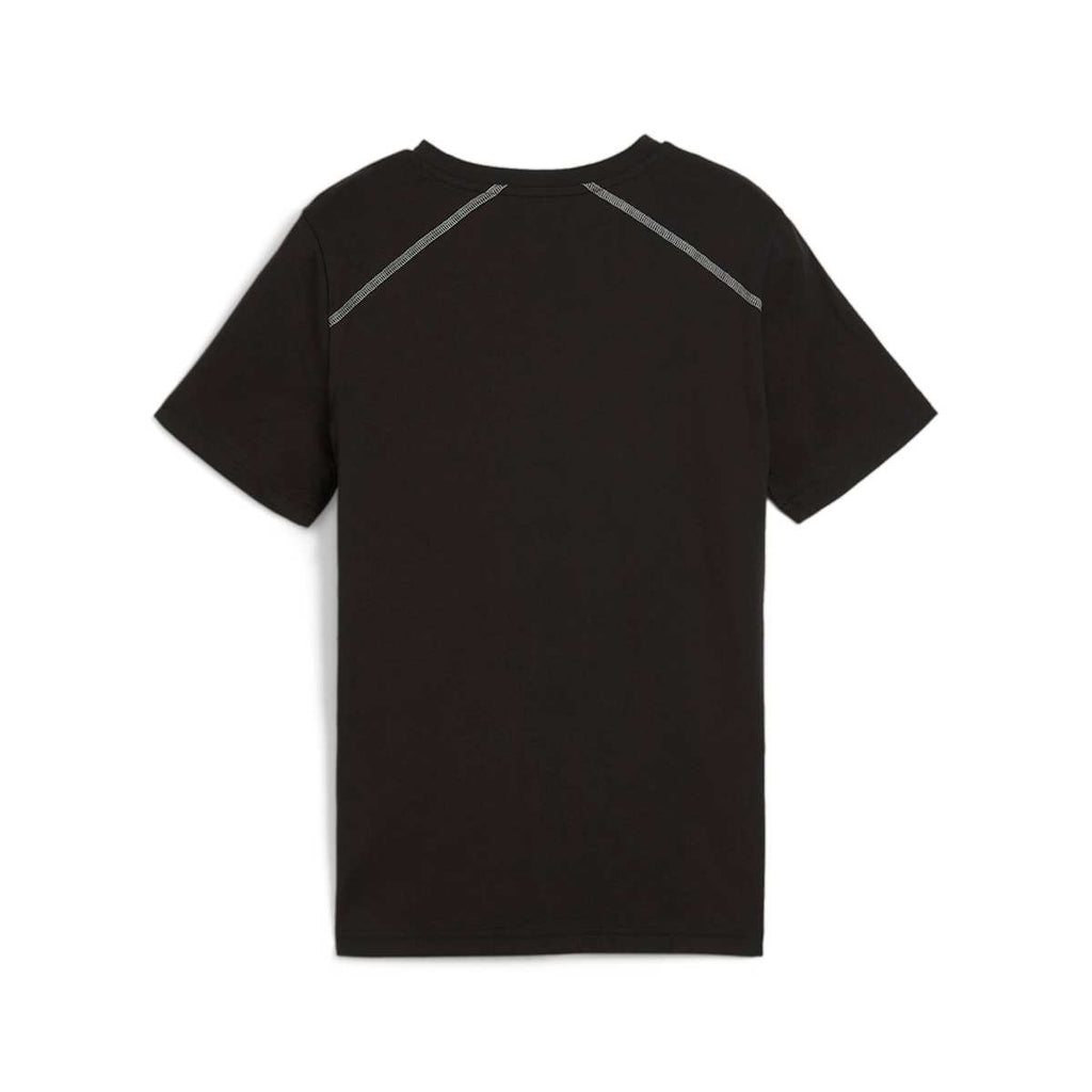 ACTIVE SPORTS Graphic Tee Kids - PUMA Black model image