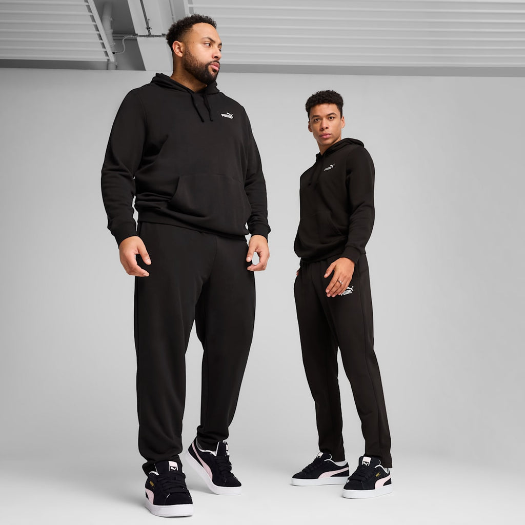 Essentials No. 1 Logo Sweatpants Men - PUMA Black - model-front
