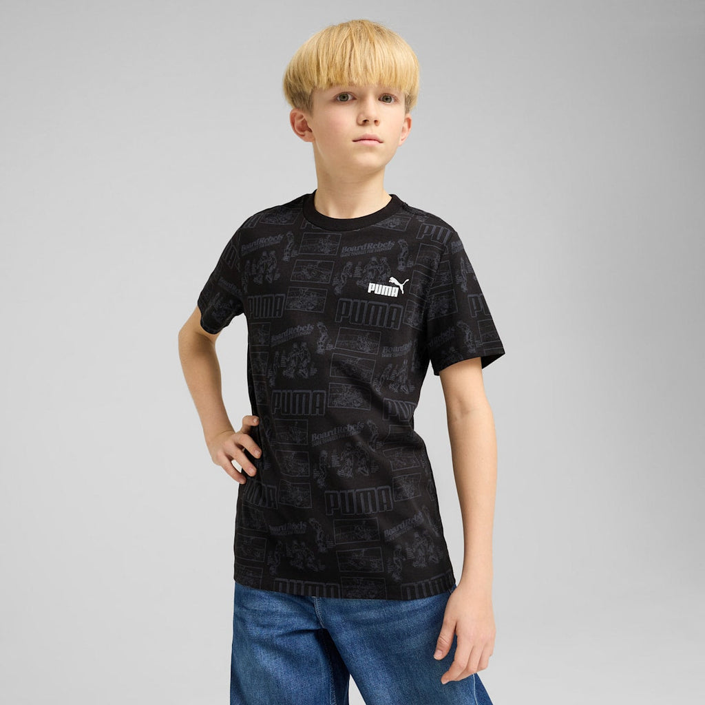 MID90S AOP Tee B Black model image