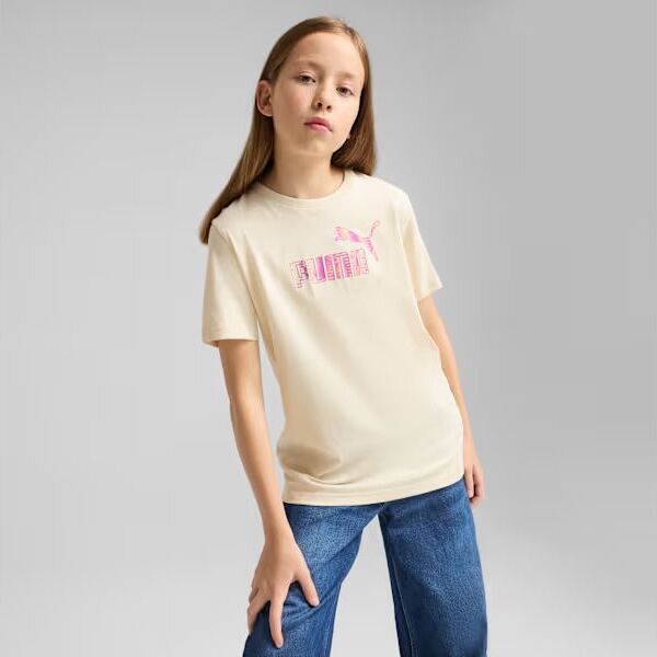 Essentials Nature 2.0 Tee Youth - Alpine Snow - front model view
