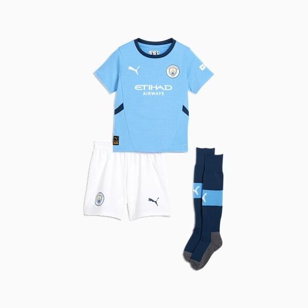 Manchester City Home Mini Kit - Team Light Blue / Marine Blue - view 1