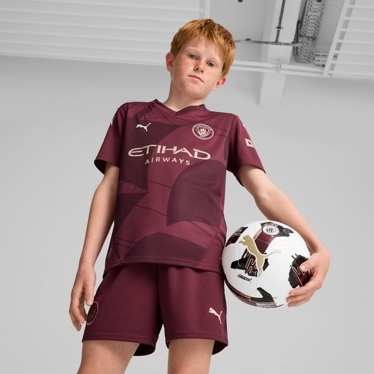 MCFC Third Jersey Replica Jr Dark Jasper model image