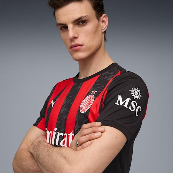 AC Milan Home Replica Jersey - For All Time Red / PUMA Black - view 2