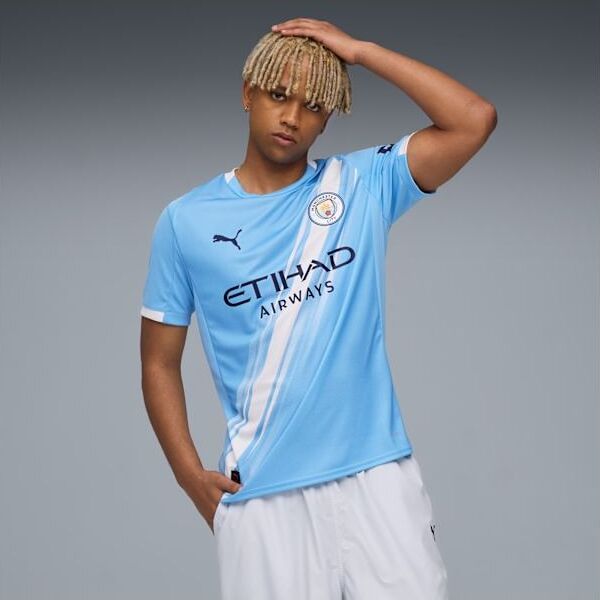 Manchester City Home Replica Jersey - Team Light Blue - view 1