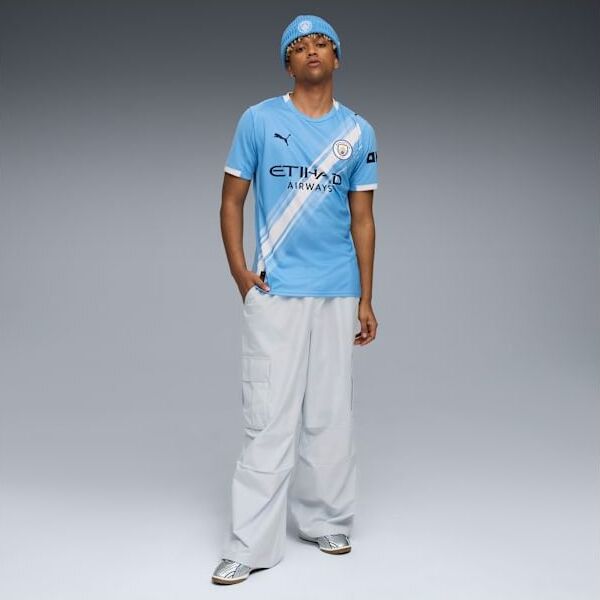 Manchester City Home Replica Jersey - Team Light Blue - view 3