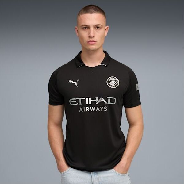 Manchester City Away Replica Jersey - PUMA Black - view 1
