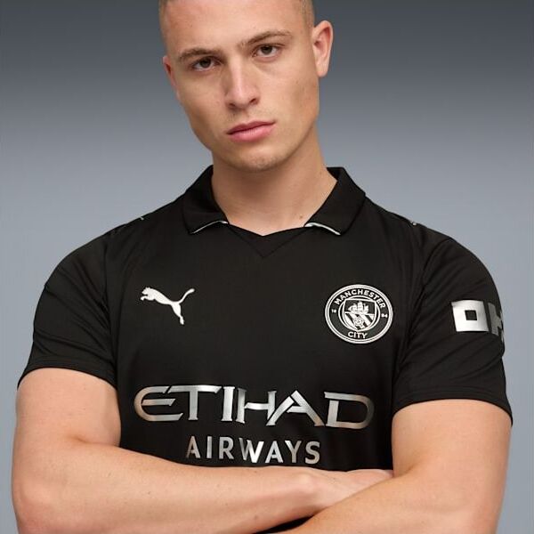 Manchester City Away Replica Jersey - PUMA Black - view 2