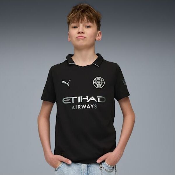 Manchester City Away Replica Jersey Youth - PUMA Black - view 1