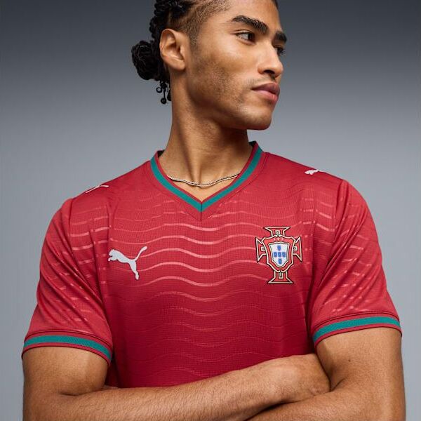 Portugal Home Replica Jersey - Club Red / Green Lagoon - view 2