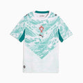 Portugal Away Replica Jersey Youth - PUMA White / Green Lagoon - view 4