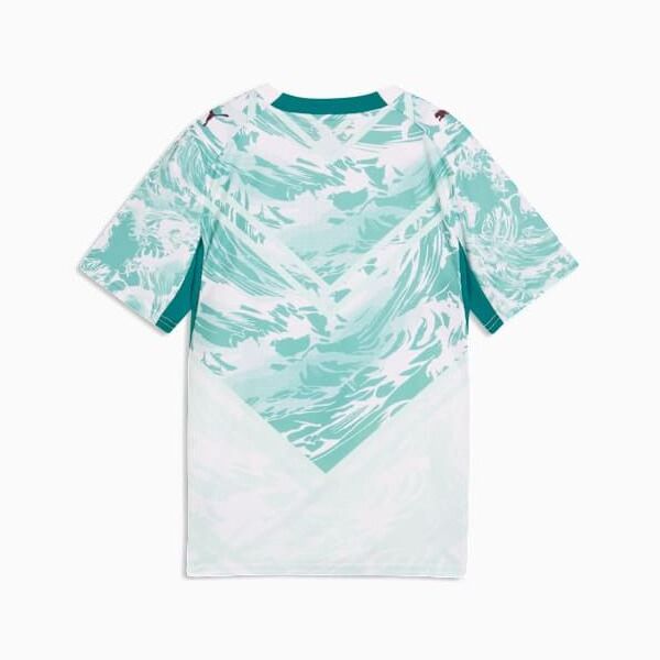 Portugal Away Replica Jersey Youth - PUMA White / Green Lagoon - view 5
