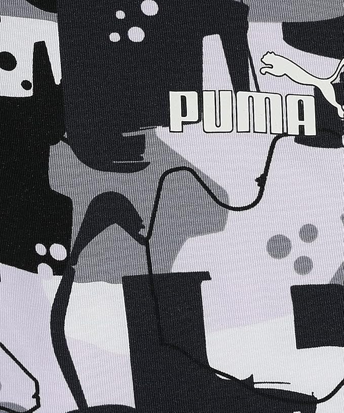 Essentials+ STREET ART Printed Leggings Youth - PUMA Black