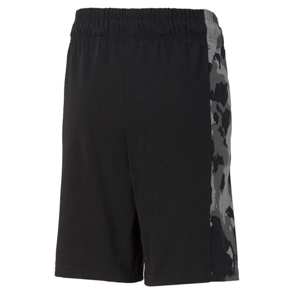 Alpha Jersey Shorts Youth - PUMA Black model image
