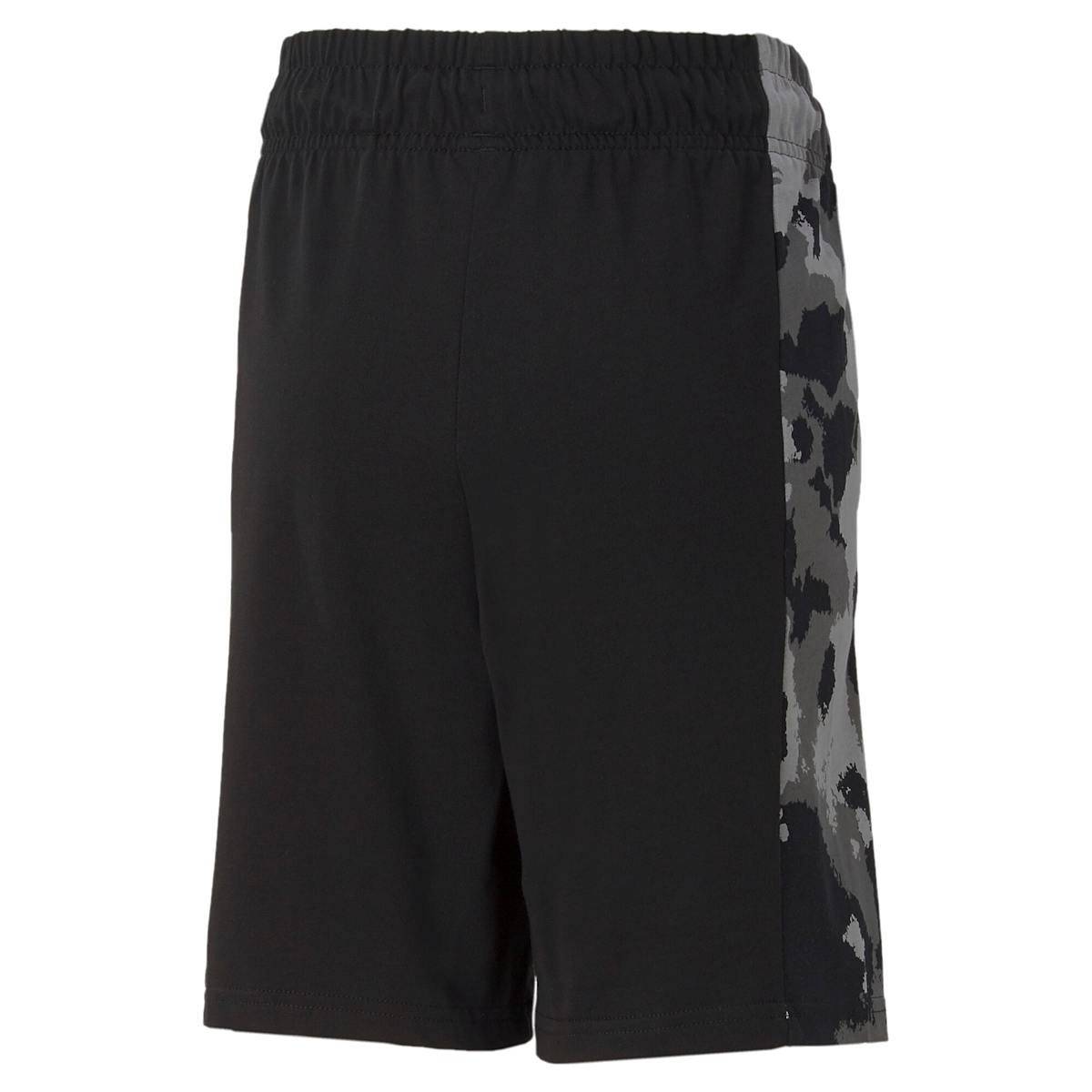Alpha Jersey Shorts Youth - PUMA Black model image