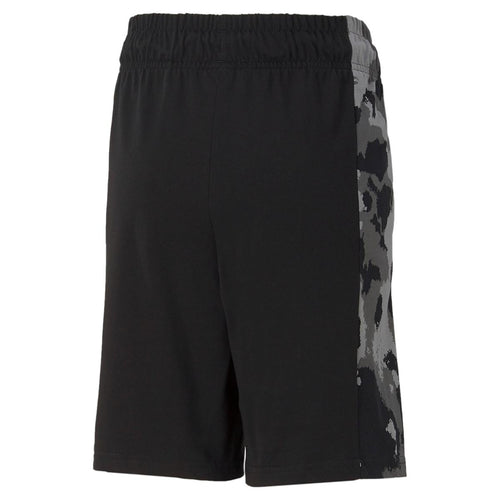 Alpha Jersey Shorts Youth - PUMA Black model image