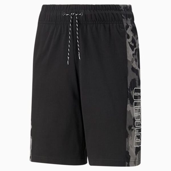 Alpha Jersey Shorts Youth - PUMA Black - view 1