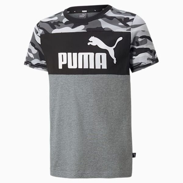 Essentials+ Camo Tee Youth - PUMA Black - view 1