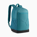 PUMA BUZZ Backpack Emerald Ice front view