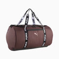 AT ESS Barrel Bag Chocolate Brown front view