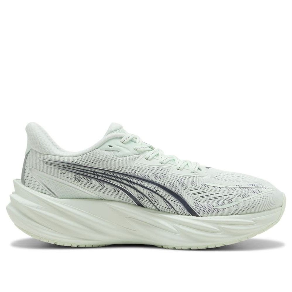 PUMA Velocity NITRO 5 Running Shoes-Alpine SnowSage Glow/Inky Depths