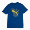 GRAPHICS Cat Tee Men - Cobalt Glaze