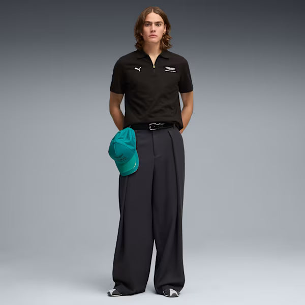 PUMA x ASTON MARTIN ARAMCO F1® TEAM Jacquard Polo Men