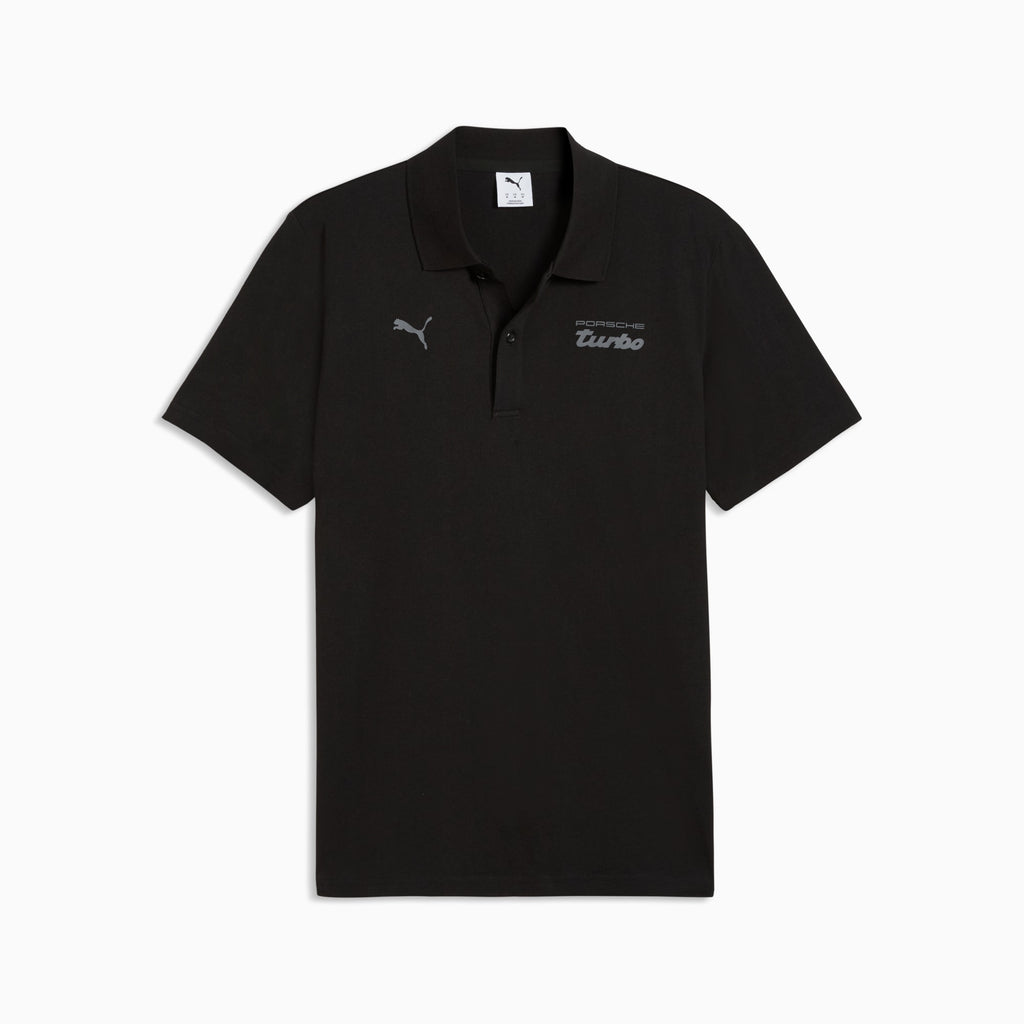 Puma Porsche Legacy Essentials Polo Men - Black Flat