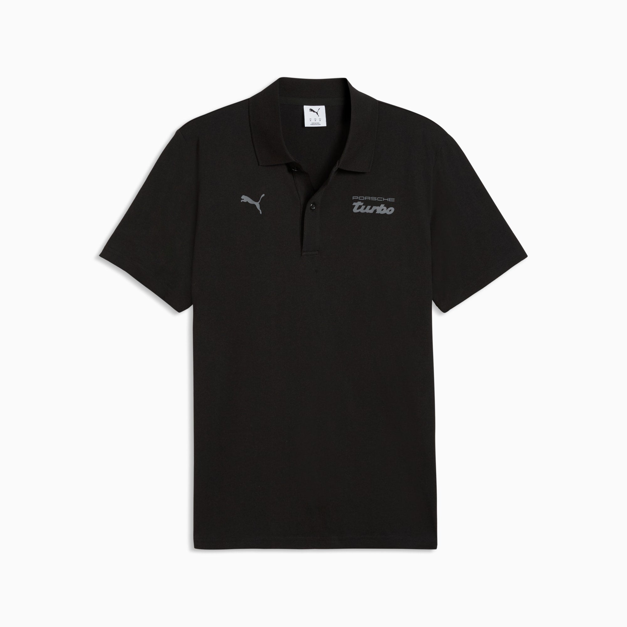 Puma Porsche Legacy Essentials Polo Men - Black Flat