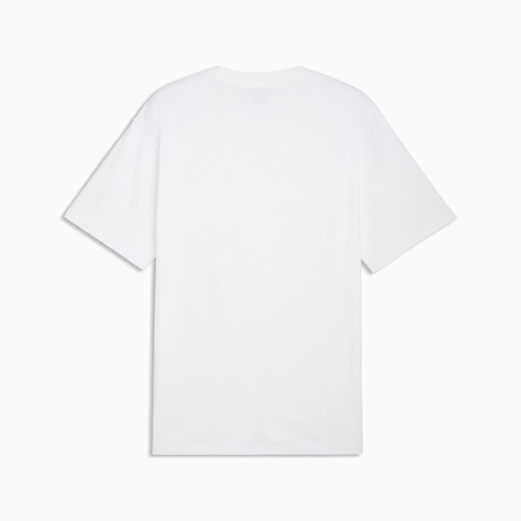 Puma Porsche Legacy Lifestyle Applique Oversized Tee - White Back