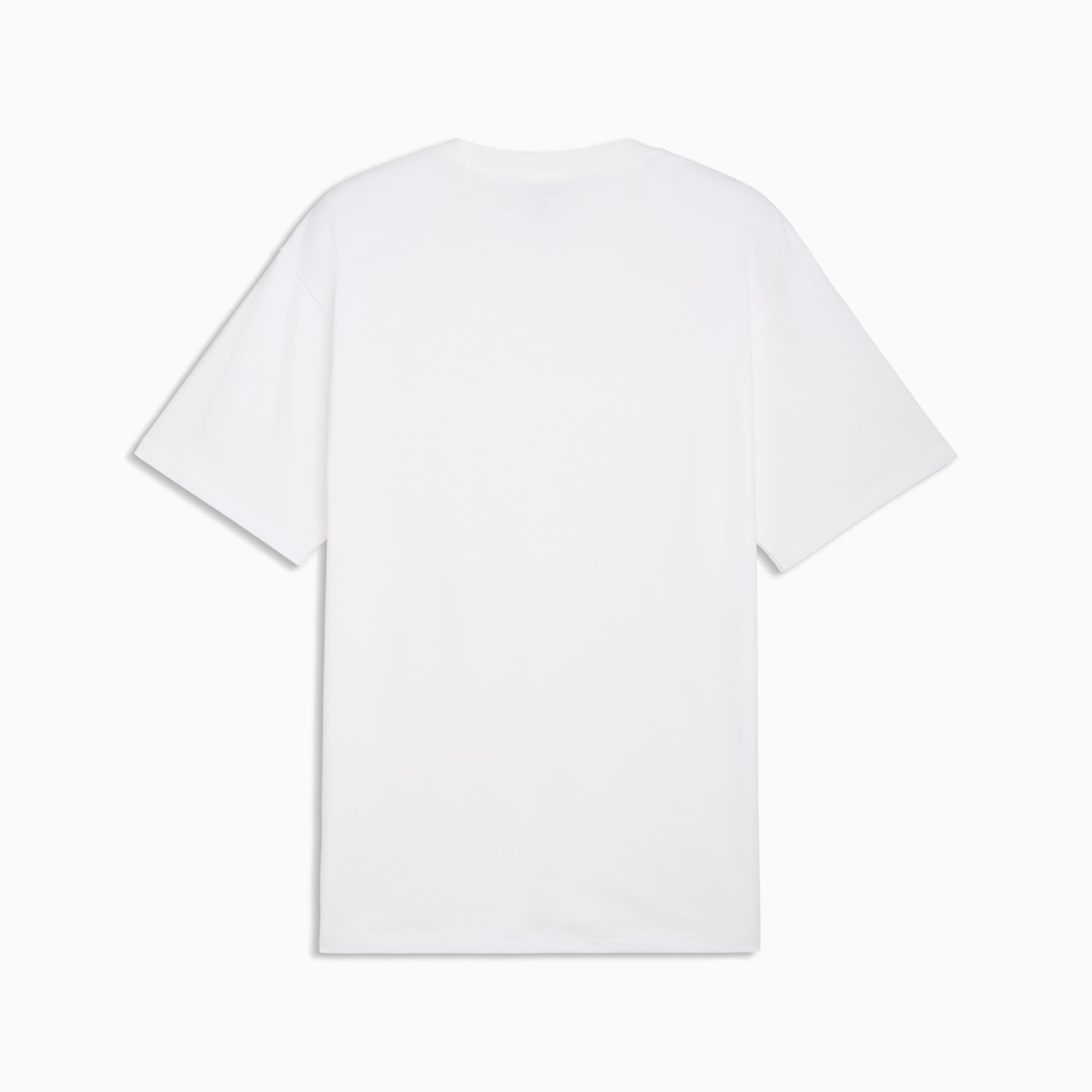 Puma Porsche Legacy Lifestyle Applique Oversized Tee - White Back