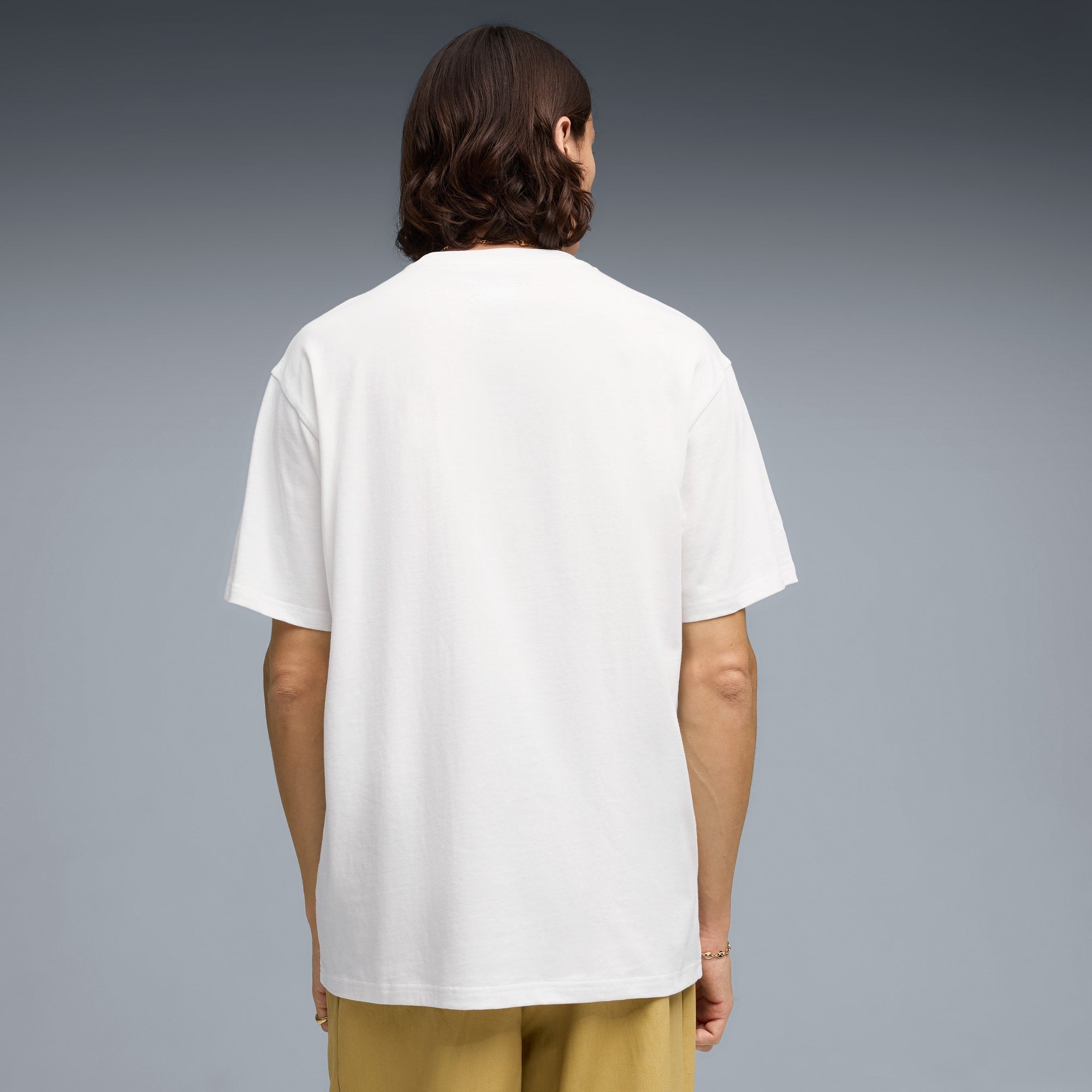Puma Porsche Legacy Lifestyle Applique Oversized Tee - White Side