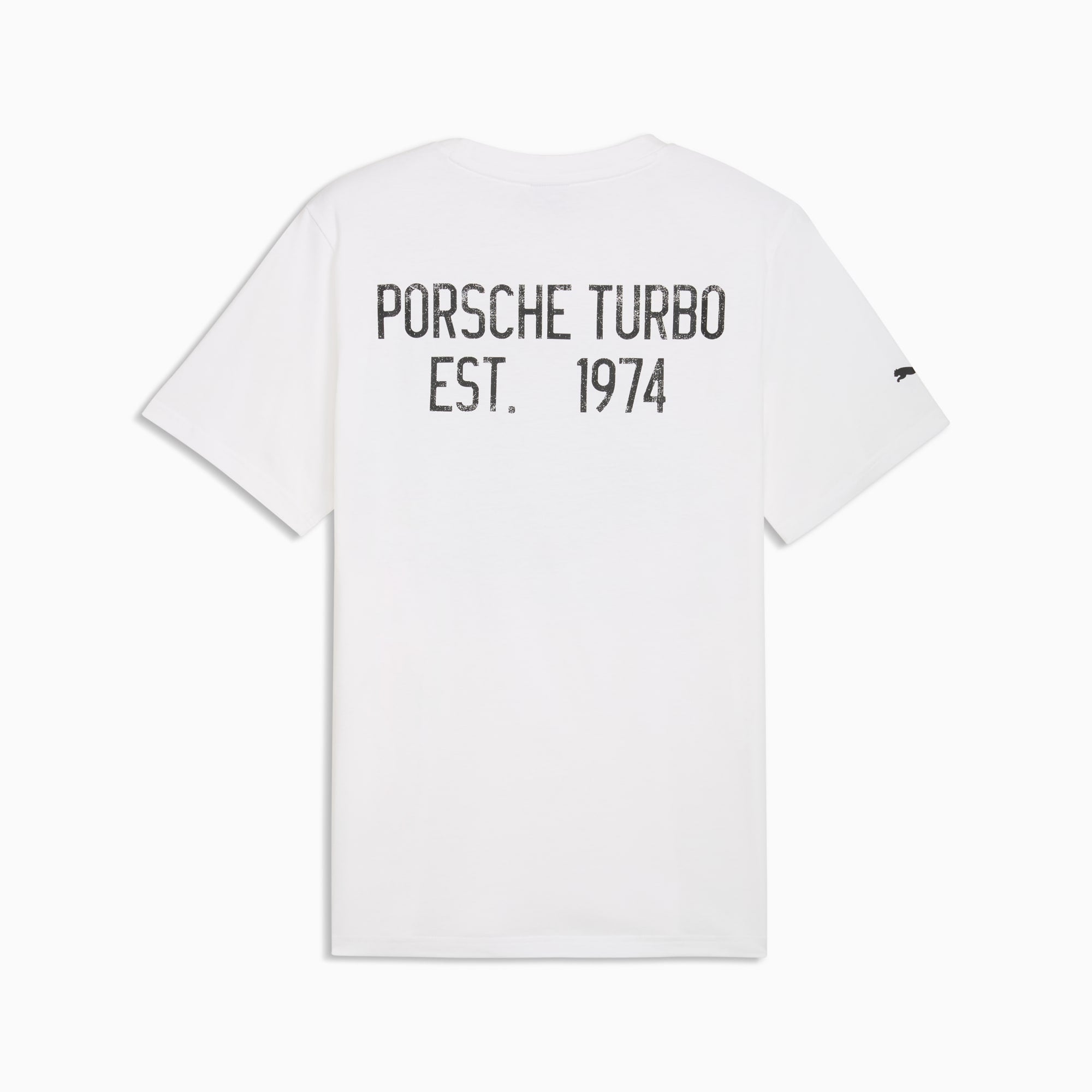 Puma Porsche Legacy Men's Graphic Tee - White Back