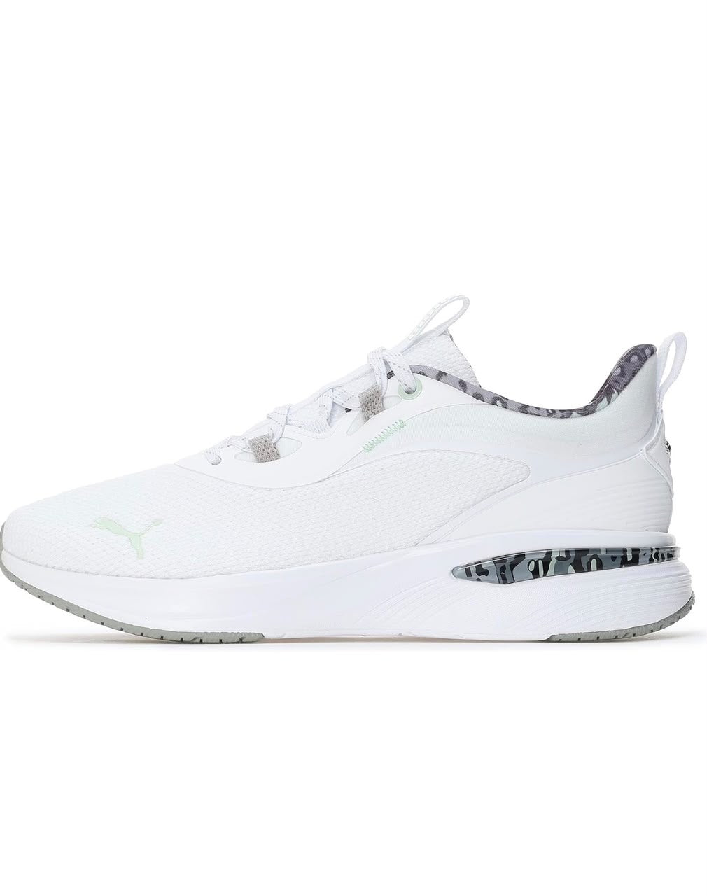 PUMA SOFTRIDE Charm Animal Sneakers-PUMA White-Smoked Pearl