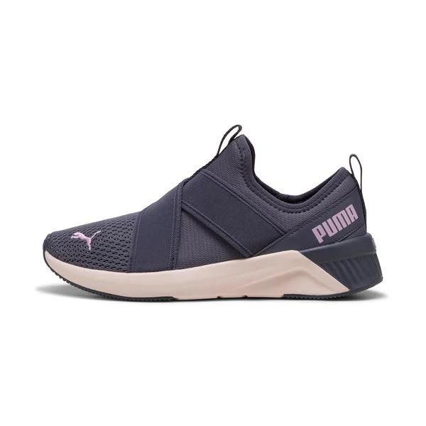 PUMA SOFTRIDE Harli Slip-On Shoes-Gray