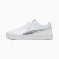 PUMA Carina 3.0 Metallic Glam Sneakers-White
