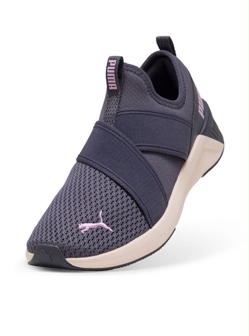 PUMA SOFTRIDE Harli Slip-On Shoes-Gray