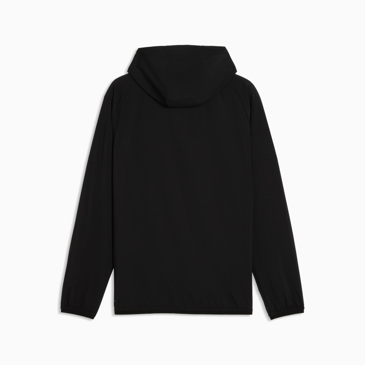 PWRTRAIN Stretch Woven Full-Zip Jacket Men - PUMA Black - back on white background